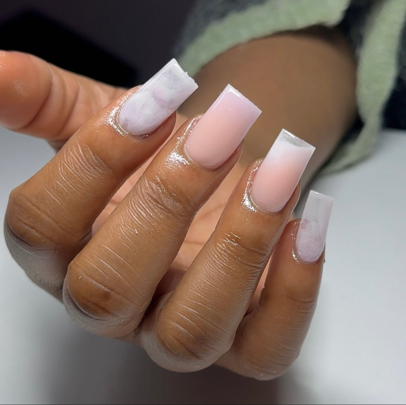 Acrylic Extensions With Design
